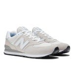 New Balance Men's 574 Sneaker, Nimbus Cloud/White