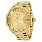 Diesel Mega Chief Stainless Steel Chronograph Men's Watch, Color: Gold (Model: DZ4360)
