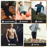 3 Pack Men's Quick-Dry Basketball Gym Shorts