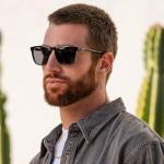 WearMe Pro Polarized Square Sunglasses for Men