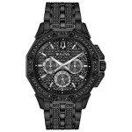 Bulova Men's Octava Black Stainless Steel Quartz Watch