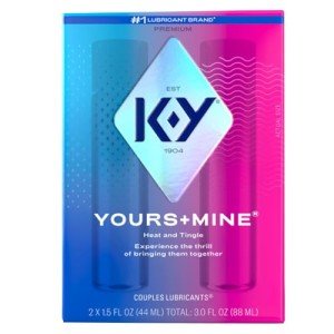 K-Y Yours+Mine Couples Lubricant 3 Fl Oz