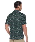 ZITY Men's Short Sleeve Golf Polo - Blackish Green