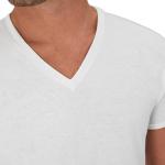 Hanes Men's Cotton Moisture-Wicking V-Neck Undershirts