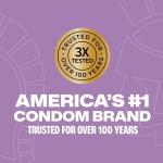 Trojan Studded Bareskin Lubricated Condoms – 10 Pack