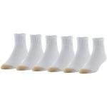 GOLDTOE Men's Cotton Ankle Athletic Socks - White