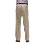 Haggar Men's No Iron Expandable Waist Khaki Pants