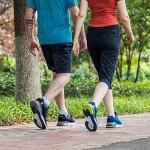 FitVille Extra Wide Sneakers for Men - Black