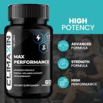 Climaxin Capsules, Advanced Maximum Strength Mens Vitamin Performance Pills Premium All-Natural Ingredients Support for Men Wellness, Health, Stamina, Confidence & Long Lasting Energy (60 Capsules)