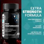 Climaxin Capsules, Advanced Maximum Strength Mens Vitamin Performance Pills Premium All-Natural Ingredients Support for Men Wellness, Health, Stamina, Confidence & Long Lasting Energy (60 Capsules)