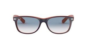 Ray-Ban New Wayfarer Square Sunglasses - Blue/Orange