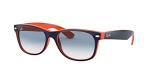 Ray-Ban New Wayfarer Square Sunglasses - Blue/Orange