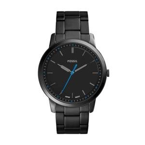 Fossil Men's Black Minimalist Quartz Watch