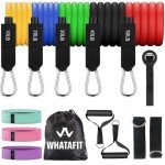 WHATAFIT Resistance Bands for Home Workouts