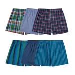 Fruit of the Loom Men's Tag-Free Boxer Shorts