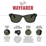 Ray-Ban Original Wayfarer Square Sunglasses - Black