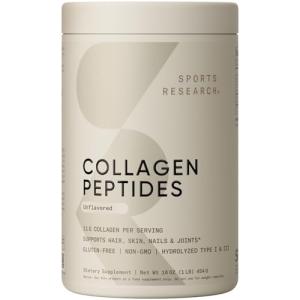 Sports Research Collagen Peptides Powder for Men & Women