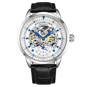 Stuhrling Men's Skeleton Automatic Dress Watch