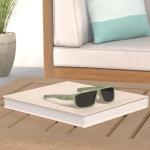 ATTCL Polarized Sunglasses Men for Fishing: UV Protection Lightweight TR90 Sports Wrap Sun Glasses Driving Golf Cycling Running 5001 Green+frame