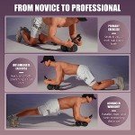 Uota Ab Roller Wheel with Elbow Support