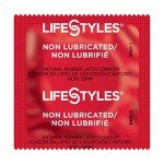 LifeStyles Non-Lubricated Condoms - 100 Count Pack