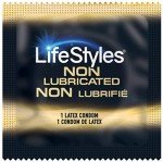 LifeStyles Non-Lubricated Condoms - 100 Count Pack