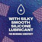 Trojan Her Pleasure Sensations Lubricated Condoms - 12 Pack