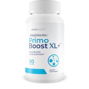 Blood Flow Primo Boost XL Plus - Our Best Blood Circulation Support - Enhance Blood Flow Supplement For Men - Male Blood Flow Support - Nitric Oxide Vasodilator Circulation And Vein Support Vitamins
