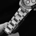 watchdives Chronograph Watch, WD16500 V2 Quartz Men Watches Japan VK63 Meca-Quartz Movement 38mm Sapphire Crystal Wristwatch 100M Waterproof Sport Watch, Stainless Steel Bracelet (Light Blue)