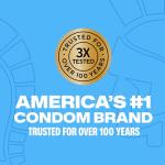 Trojan ENZ Armor Lubricated Condoms - 36 Pack