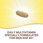 Alive! Men's 50+ High Potency Multivitamin, 60 Tablets