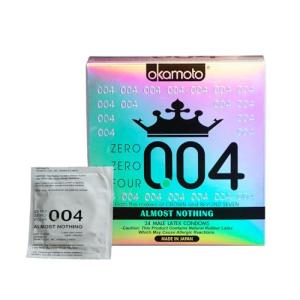 OKAMOTO 004 Ultra Thin Condoms, 24-Pack