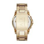 A|X Armani Exchange Men's Gold-Tone Chronograph Watch