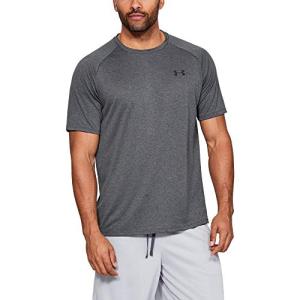 Under Armour Men's Tech 2.0 Short-Sleeve T-Shirt , Carbon Heather (090)/Black, Large