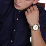 A|X Armani Exchange Men's Gold-Tone Chronograph Watch