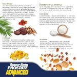 SUPER BETA PROSTATE Advanced – Reduce Bathroom Trips, Promote Sleep, Support Bladder Emptying. Prostate Supplement for Men with Beta Sitosterol, not Saw Palmetto (180 Caplets, 3-Pack)