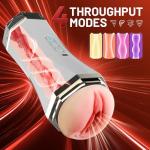 Male Masterburbatar Life Size Automatic Male Masterburbatar Hand Free AUT Men Pocket Puzzy Silicone Body Machine Devices Suction Silent Mens Masterbuters Underwear LE5