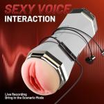 Male Masterburbatar Life Size Automatic Male Masterburbatar Hand Free AUT Men Pocket Puzzy Silicone Body Machine Devices Suction Silent Mens Masterbuters Underwear LE5