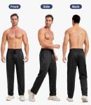 5 Pack Men's Joggers with Zip Pockets