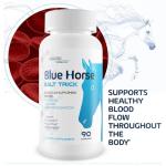 Blue Horse Salt Trick - Our Best Blood Flow Supplement for Men - Our Best Circulation Supplement - Male Circulation Supplements Nitric Oxide Vasodilator to Improve Blood Flow 7 Blue Salt Trick for Men