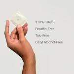 Maude Rise - Ultra Thin Condoms with 100% Natural Latex - Barely There Snug Fit - Clean, Fragrance-Free Lubricated Condoms - Sexual Wellness Couples Gifts (30 Count)