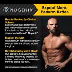 Nugenix Total-T, Free and Total Testosterone Booster Supplement for Men, 90 Count