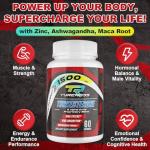 Testosterone Booster for Men – 4X Strength Capsules