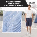 Men's 5-Pack Performance Athletic Running Shorts