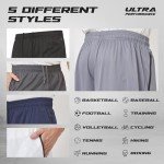 Men's 5-Pack Performance Athletic Running Shorts