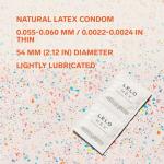 LELO HEX Original Ultra Thin Condoms with Increased Strength, Male Condom, Lubricated Condoms for Men, 2.12-Inch/54 mm Diameter (12 Pack)