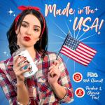 Naughty Jane's Sex Sauce Natural Lubricant for Beginners, Men, Women, & Couples. Multi-Use Lubricant and Toy Compatible. Easy to Clean, Body-Safe and Unscented. 1 Piece, Clear - 16oz.