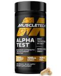 MuscleTech Testosterone Booster for Men, AlphaTest - T-Boost Mens Supplement with Tribulus Terrestris & Boron - Daily Male Gym Workout Supplements for Muscle Growth, Stamina & Energy - 120 Pills