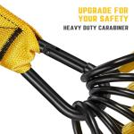 KUZARO Heavy Resistance Bands for Working Out, 300lbs/360lbs Heavy Exercise Bands with Handles, Resistance Bands for Men, Weight Bands Set for Muscle Training, Strength, Yoga, Home Workout Equipment