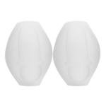 2PC Man Sponge Pouch Pad Cushion Underwear 3D Cup Sexy Bulge Enhancer Swimwear Swimsuit Briefs Protective Sponge Pad for Men(Black)